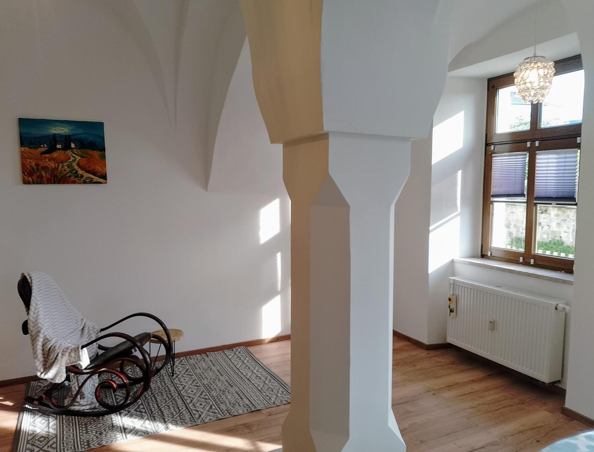 Ferienwohnung Im Rittergut Plohn 300 Meter Zum Freizeitpark Lengenfeld  Экстерьер фото